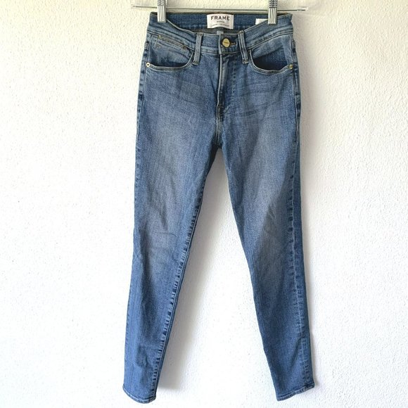 SOLDFRAME Denim Le High Waist Skinny Jeans - Picture 3 of 14